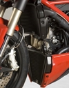 Radiator Guards (2piece) for Ducati 848 Streetfighter - Red Radiator Guards (2piece) for Ducati 848 Streetfighter - Red